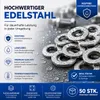 Podkładki M5 - Stal nierdzewna i odporna na rdzę - Płaskie Podgląd zdjęcia produktu 2