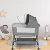 Lit d'appoint réglable en hauteur Lit bébé avec roulettes Voir les images du produit 1