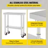 VEVOR Arbeitstisch 30" x 12" x 34" Edelstahl Catering Produktbild-Vorschau 3