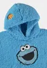Sesame Street Kapuzenpullover Damen Krümelmonster blau L Produktbild-Vorschau 9