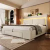 Letto imbottito 180x200 cm con vano contenitore idraulico e Anteprima dell’immagine prodotto 12