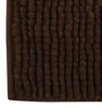 MSV Alfombrilla de baño, Marrón, 60x40, Braun, Einfarbig, Produktbild-Vorschau 2