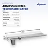 Zambelli Dachrinnenschutz Gutter Stark® 333, 6-teilig, 2000 Produktbild-Vorschau 2
