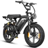 E-Bike Mountainbike Cityrad E-Fahrrad 20” x 4.0” Damen u. Produktbild-Vorschau 11