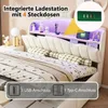 Flieks gestoffeerd bed 140x200 cm met lade, Productafbeelding-voorbeeld 5