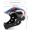Kinderfahrradhelm –  Leichtgewicht, Full-/Half-Face Produktbild-Vorschau 4