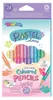 Colorino pastellfarbene zweifarbige runde Bleistiftkreiden Produktbild-Vorschau 3