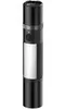A black flashlight on a white background. Produktbild-Vorschau
