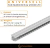 Kederleiste aus Aluminium 90 Grad Ø9 mm Set 3 x 1,2 m mit Produktbild-Vorschau 2