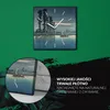 Coloray Uhr auf Leinwand 30x30 cm Wand Uhr Dekoration Produktbild-Vorschau 5