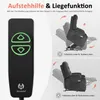 M MCombo Fernsehsessel mit Aufstehhilfe Elektrisch, Sessel Produktbild-Vorschau 3
