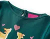 Kinder-Langarmshirt Dunkelgrün 140 Produktbild-Vorschau 3