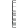 VidaXL 821319, Szary, Dąb, Metal, Drewno, 800 mm, 300 mm, Podgląd zdjęcia produktu 6