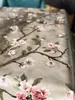 PVC Tischdecke Vogel Grau Wachstuch · Eckig · Breite & Produktbild-Vorschau 3