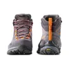 Wanderschuhe "TX Hike Mid Leather Gtx" von La Sportiva in Grau mit orangefarbenen Akzenten und griffiger Sohle. Anteprima dell’immagine prodotto