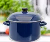 Hochwertiger ELO Kochtopf Royalblau Ø 24 cm  Perfekt für Produktbild-Vorschau 2