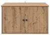 vidaXL Domek dla kota rękodzieło dąb 85 x 55 x 50 cm Podgląd zdjęcia produktu 7