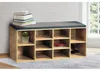 Schuhbank Katja mit gepolsterter Sitzfläche, 104x48x30 cm, Produktbild-Vorschau 2