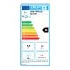 An energy efficiency label for an air conditioning unit. Produktbild-Vorschau