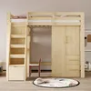 Merax Kinder Kleiderschrank mit 2 Schubladen und Produktbild-Vorschau 4