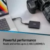 Crucial X10 Pro, 2 TB, USB Typ-C, USB 3.2 Gen 2x2, 2100 Produktbild-Vorschau 4