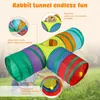 Hase Tunnel und Rohr zusammenklappbar 3-Wege Kaninchen Produktbild-Vorschau 5