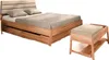Bett Swig 2 Sonderlänge 80x190 Kernbuche massiv Produktbild-Vorschau 1
