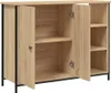 vidaXL Příborník Sonoma Dub 100x33x75 cm výrobek ze dřeva Náhled obrázku produktu 5