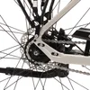 Close-up view of the rear derailleur and chain of a bicycle. Produktbild-Vorschau