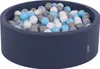 KiddyMoon Ball Pool 90X30cm/200 gúľ ? 7Cm guličkový bazén s Náhľad obrázku produktu 1