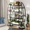 FATIVO Support à plantes 8 étages, étagère à fleurs 178 cm Voir les images du produit 4