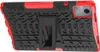Lenovo Tab M11 Hülle - Panzer Back Cover mit Ständer - Rot Produktbild-Vorschau 5