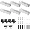 6x Solarmodul Halterung 12 cm Balkonkraftwerk Halterung Produktbild-Vorschau 7