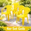 4 x Kinderstuhl Gartenstuhl Stuhl für Kinder Garten Produktbild-Vorschau 2