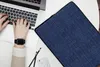 MuchoWow® Laptop Hülle 17 Zoll Laptoptasche Leder - Textur Produktbild-Vorschau 2