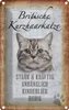 vianmo Blechschild 30x20 cm britische kurzhaarkatze Tier Produktbild-Vorschau 1