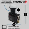 PremiumX Unicable LNB SCR-3L Sat 4 Unicable + 3 Legacy Produktbild-Vorschau 4