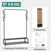 Avalo Industrieel Kledingrek - Metaal - 110x33x150 CM - Productafbeelding-voorbeeld 9