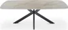 Table basse Helios - 130x70x45cm - Danois Ovale - Marbre Voir les images du produit 5