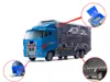 KIK - TIR-Transporter + Polizeiwagen aus Metall Produktbild-Vorschau 10