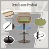 Tabourets de bar en rotin pivotants à 360 degrés et Voir les images du produit 2