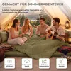 Sleep Comfy Deluxe 2-in-1 Sommer Bettdecke 200x220 cm Khaki Produktbild-Vorschau 3