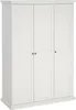 Szafa 3-drzwiowa – biała sypialnia 60,5 x 138,8 cm Podgląd zdjęcia produktu 1