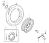 Bremsbeläge Satz, Set hinten kpl 105x25mm 86441 Produktbild-Vorschau 2