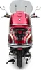 Motorroller 50 ccm Burnout EasyCruiser Artemis Rot Beige Produktbild-Vorschau 8