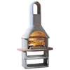 Buschbeck Gartengrillkamin Cortina grau-terrakotta, B110 x Produktbild-Vorschau 1