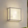 Lucande Außenwandlampe Aurelien, weiß, Sensor, 25 x 25 cm Produktbild-Vorschau 2