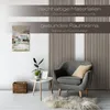 HEXIM Akustikpaneele 278x60cm - flexible Lamellenwand Holz Produktbild-Vorschau 5