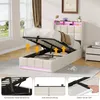 INONEFT Polsterbett 90x200 cm LED Beleuchtung und USB Produktbild-Vorschau 4