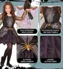 Kostüm Spider Girl Hexe Spinne Halloween, Groesse:128 Produktbild-Vorschau 7